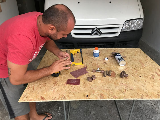 Como fazer uma torneira estilo industrial