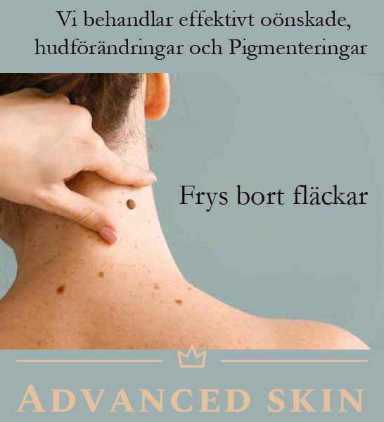 Frys bort hudförändringar