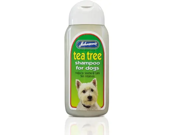 Johnsons Tea Tree shampoo for dogs