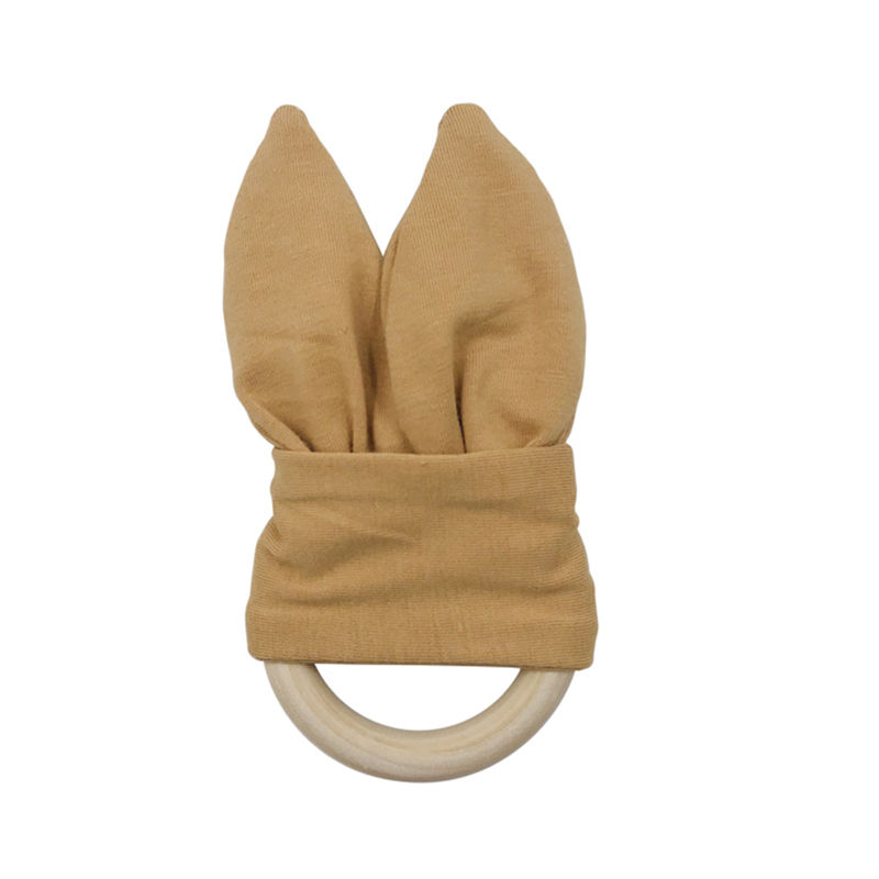 Thumbnail: BUNNY EARS TEETHING RING