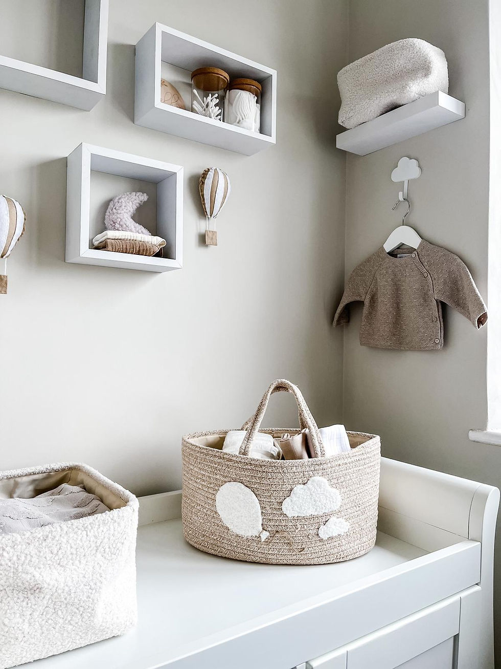 Thumbnail: Balloon Nappy Caddy in Nursery