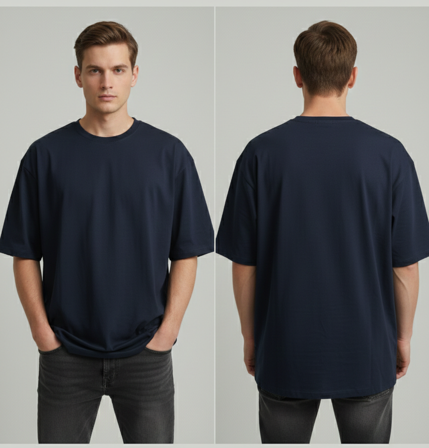 Thumbnail: Oversized Plain Tees 180gsm