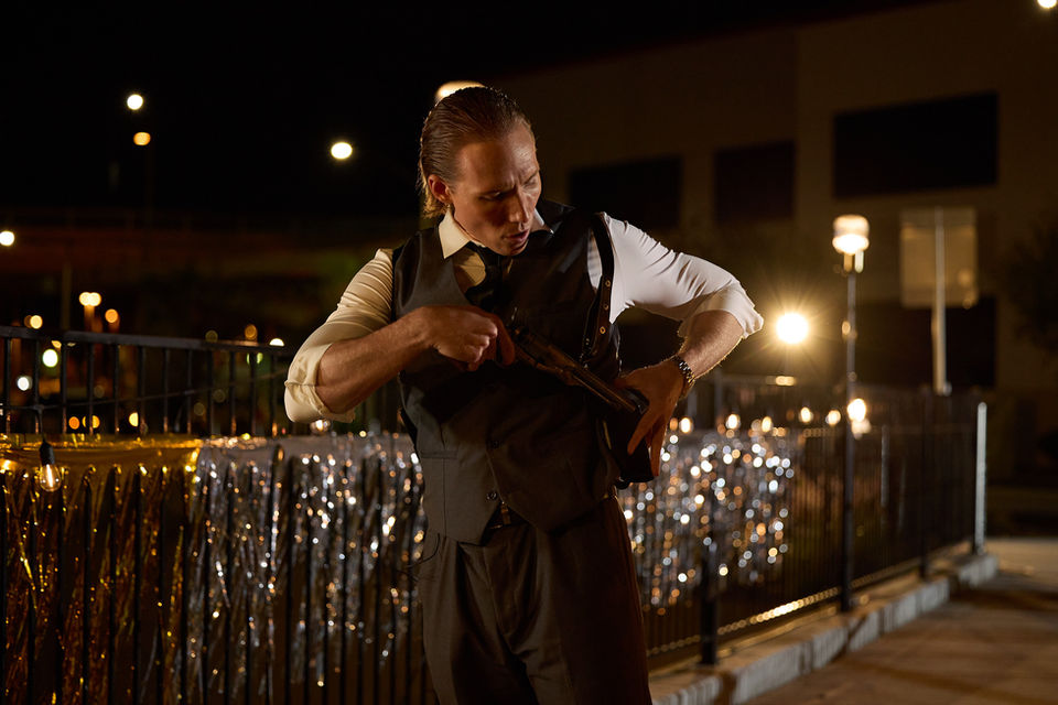 Ethan Daniel Corbett as Angel Cregar in Headless Horseman. Streaming on Amazon.