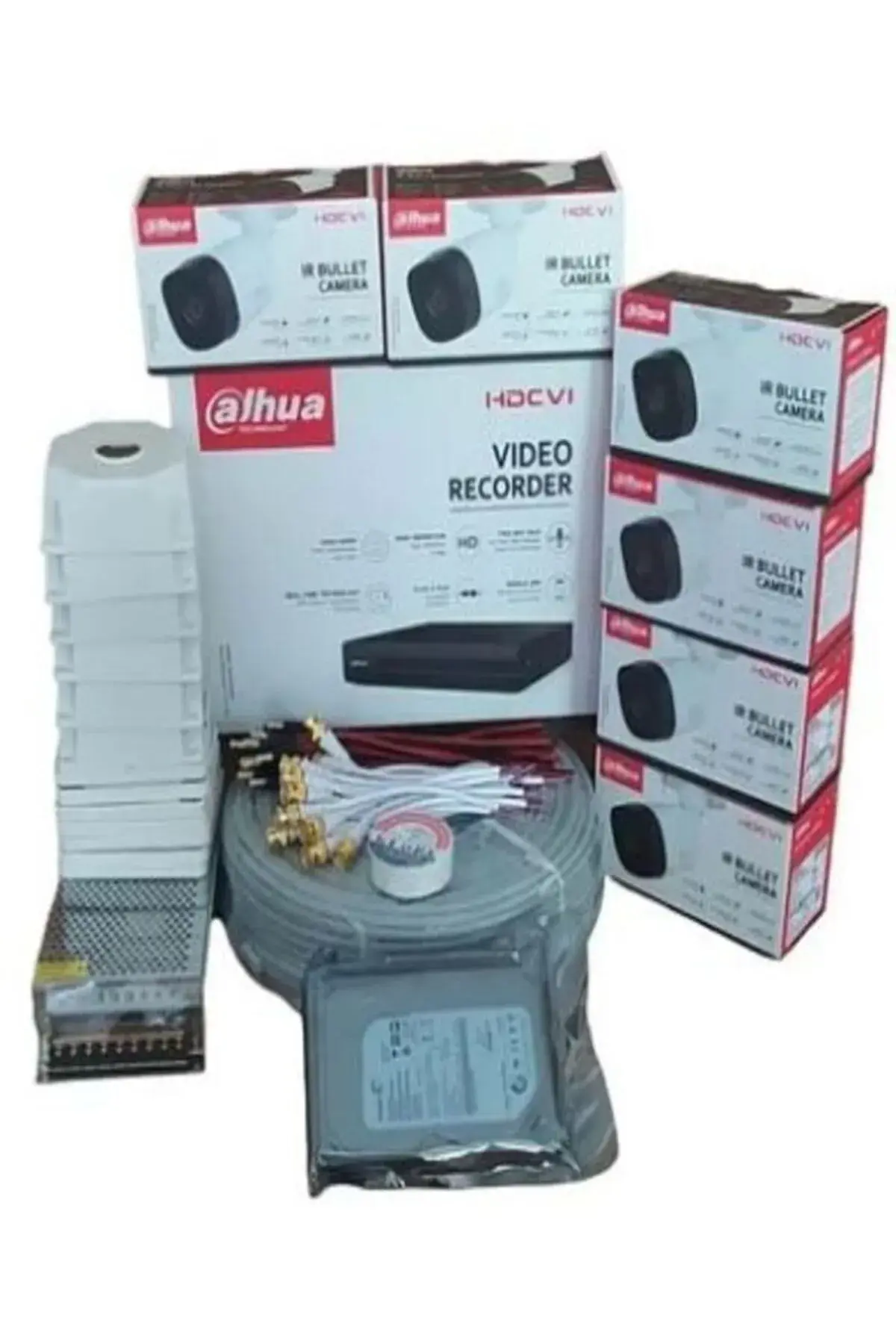 Dahua 6 Lı Kamera Set