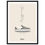 Miniature : Poster encadré "Never without my VANS" / Slip-On damier noir