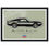 Miniature : Poster encadré "My little bagnole" / Ford Mustang Shelby GT500