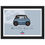 Miniature : Poster encadré "My little bagnole" / Citroën AMI - 2022