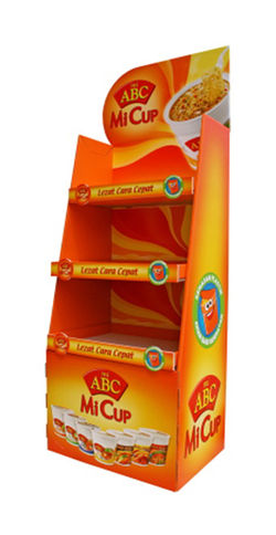 mie ABC floor display