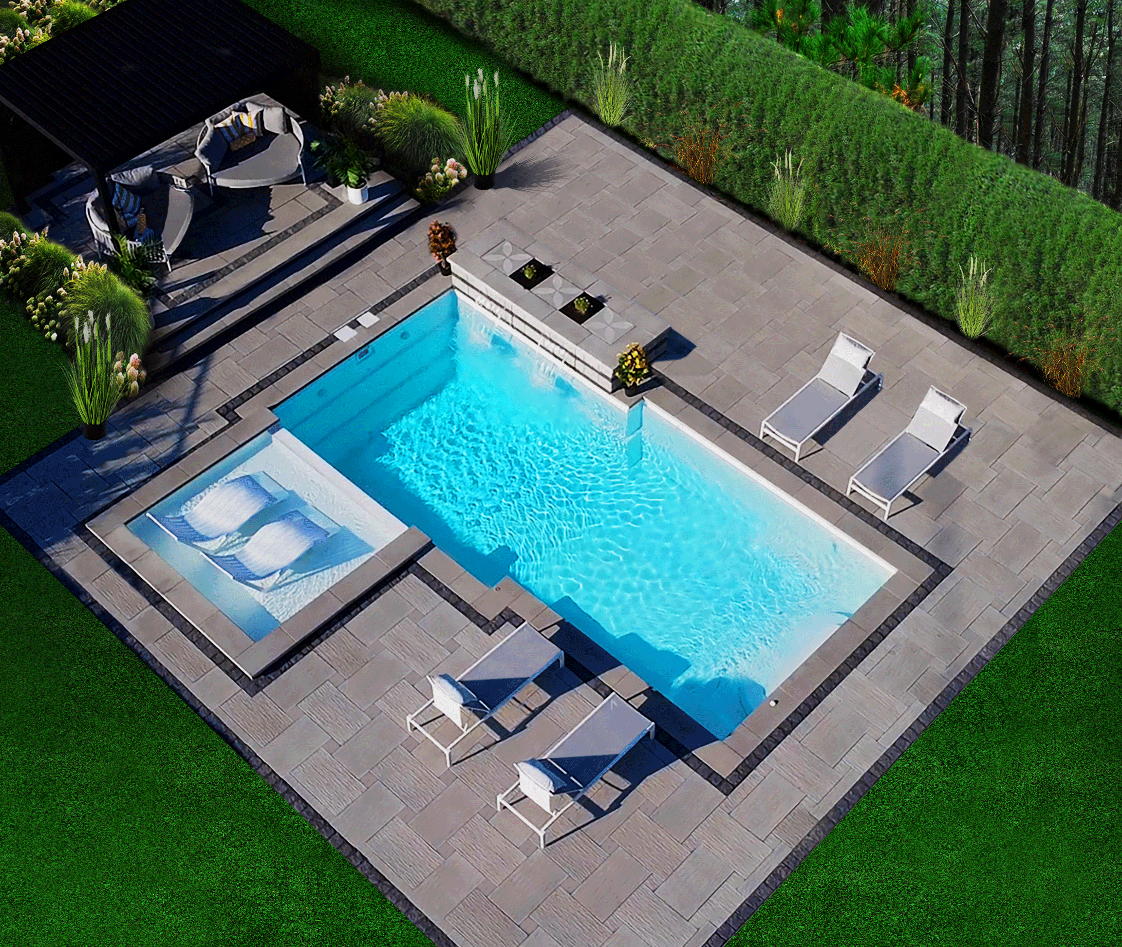 Tanning ledge GIF