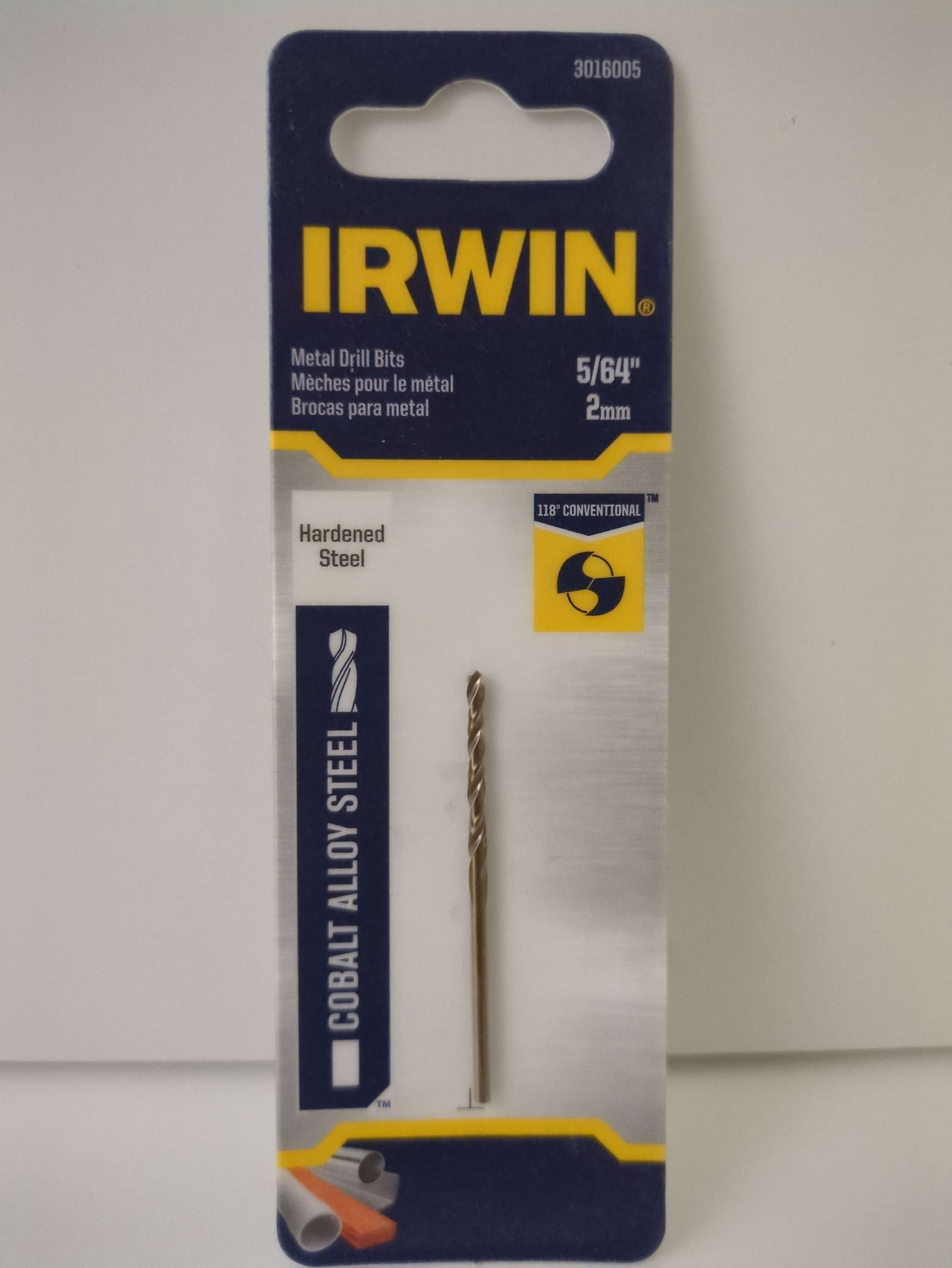 Irwin 5/64" Drill Bit Cobalt Alloy 