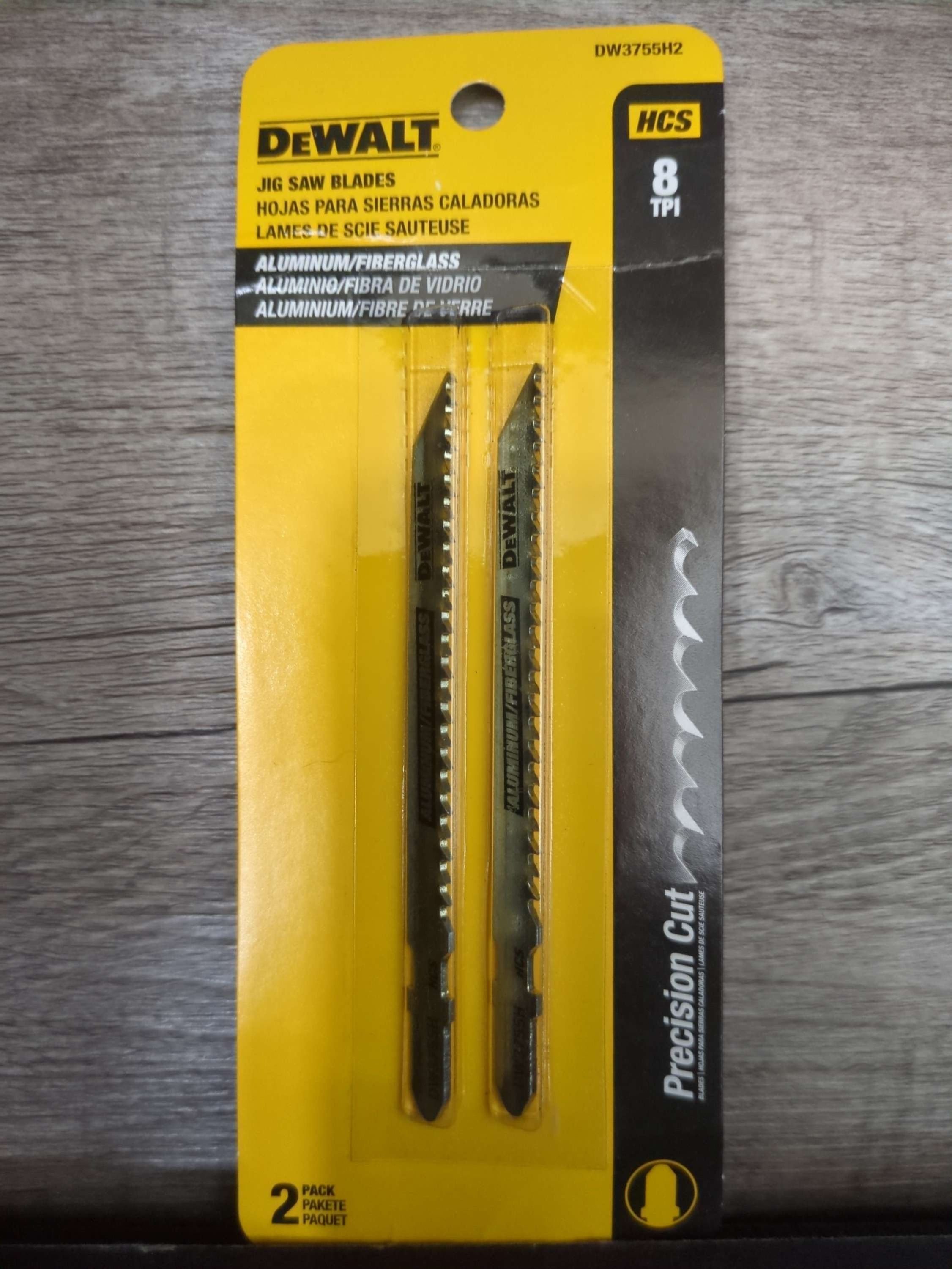 DeWALT 4" T-shank Jig Saw Blade 2 pk