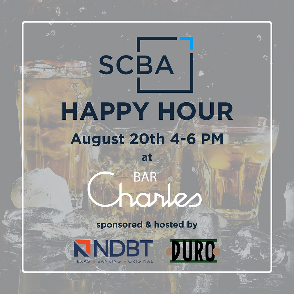 SCBA Happy Hour at Bar Charles