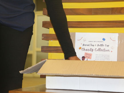 Charity collection point launches at Wits University