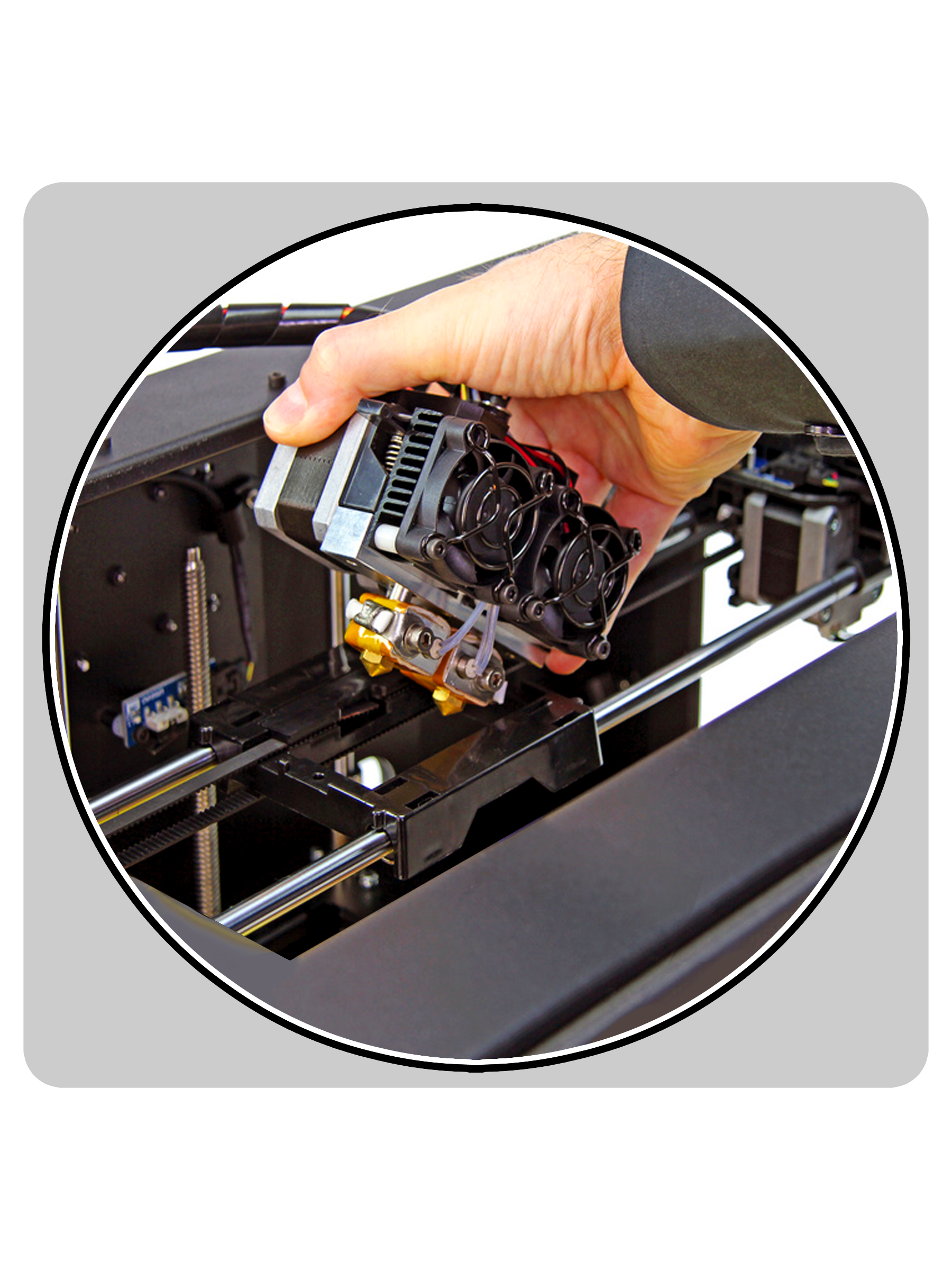 Wanhao Duplicator 4S 3D Desktop Printer by