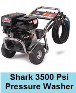 Shark 3500 Psi Pressure Washer