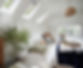 Cozy and bright bedroom after skylights.jpg
