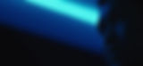 Bright blue lightsaber effect
