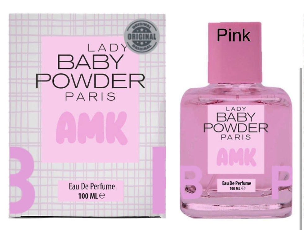 AMK Lady Baby Powder Eau De Perfume Pink 100ml
