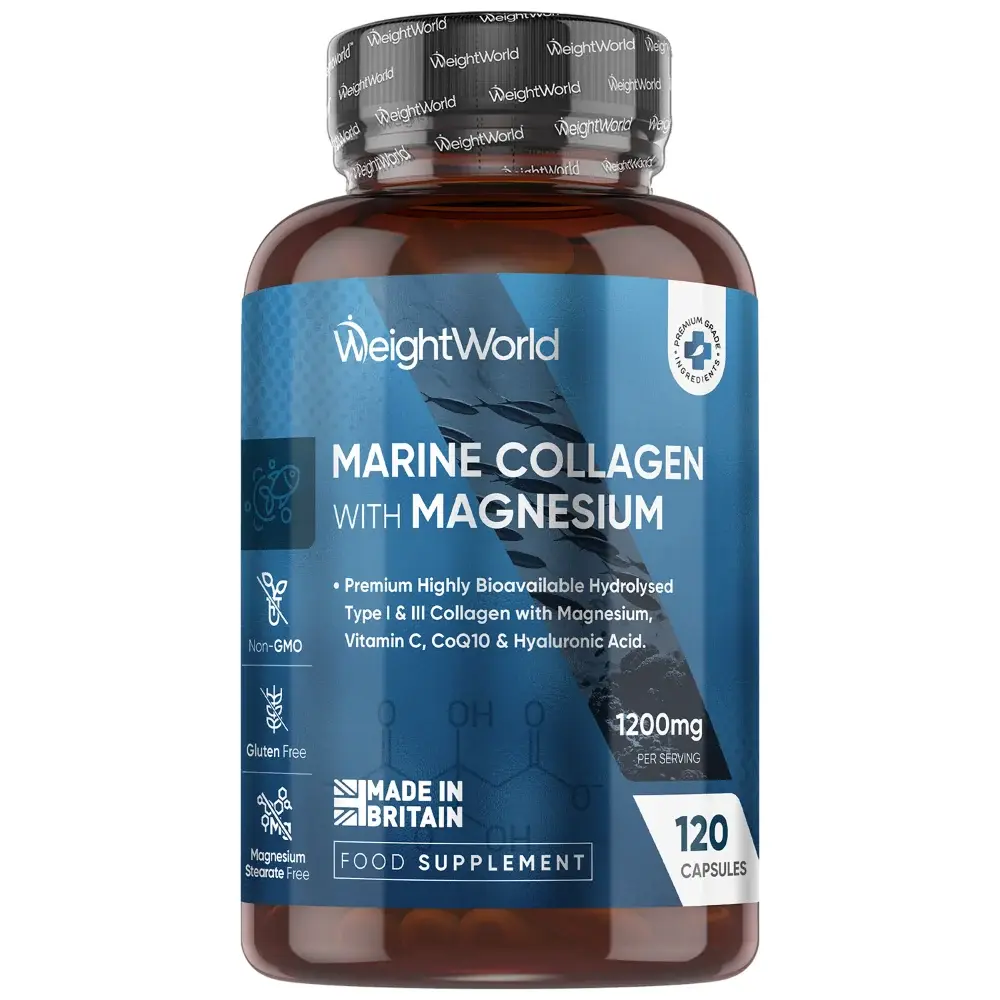 Weight World Marine Collagen with Magnesium 1200mg x120caps