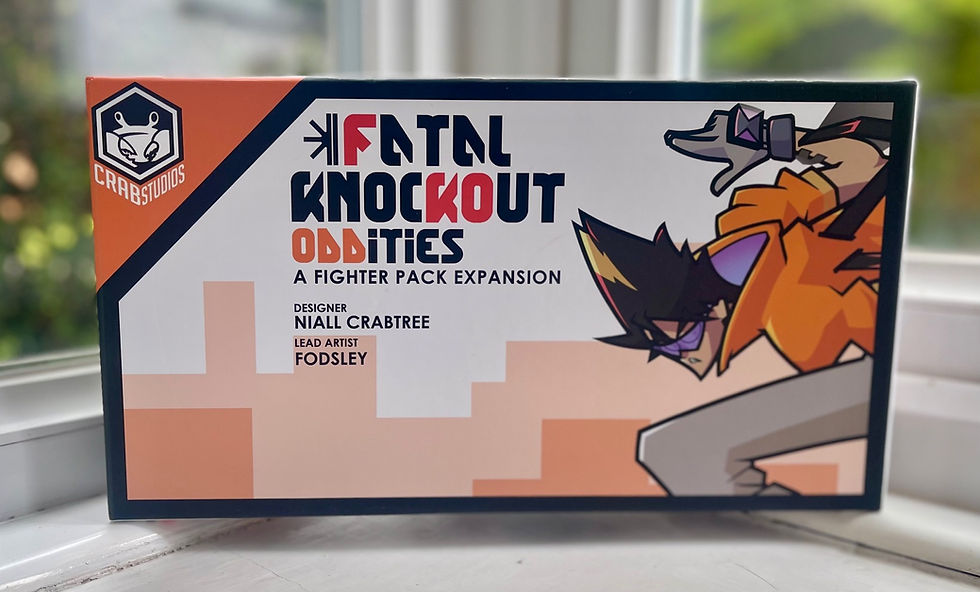 Fatal Knockout Oddities Expansion Card Game Review