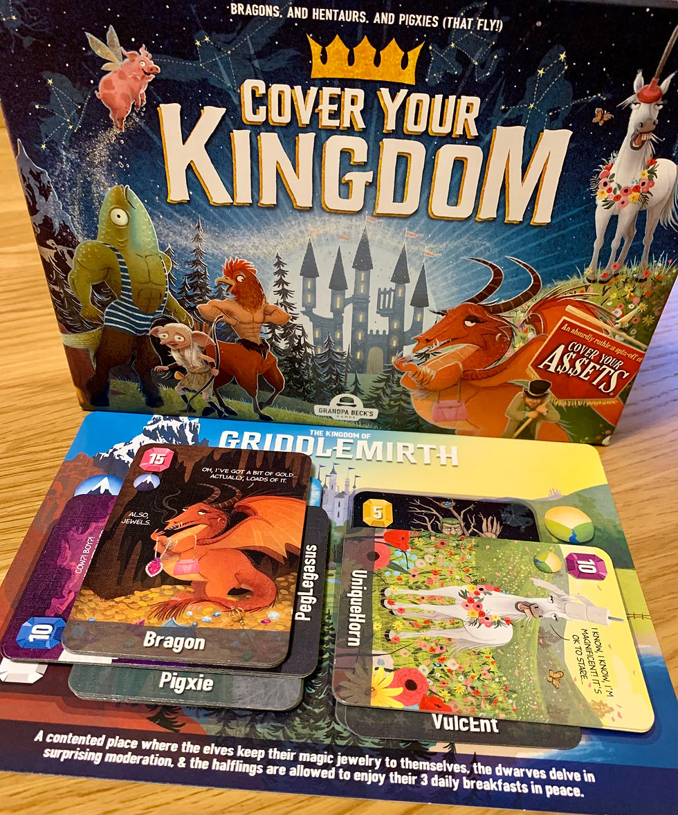 Cover Your Kingdom Board Game Review