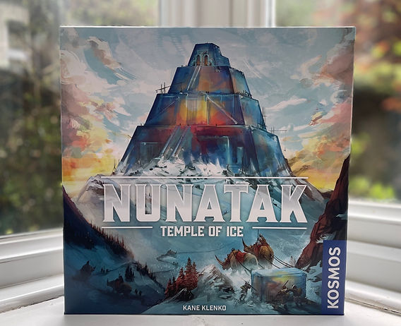 Kosmos Nunatak – Gioco Da Tavolo Strategico 3D Con Blocchi Ghiaccio – 1-4 Giocatori, Da 10 Anni