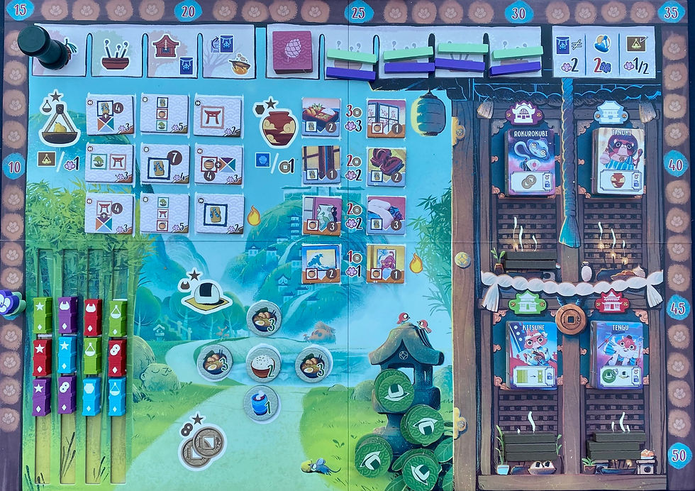 Pandoo Gioco Dell'Equilibrio Torre Oscillante In Bambù - Gioco In Famiglia Per 2+ Giocatori, Dai 6 Anni