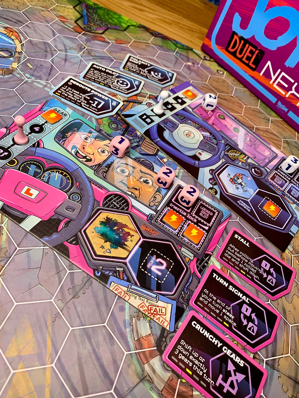 Joyride Duel: Next Gen Board Game Review