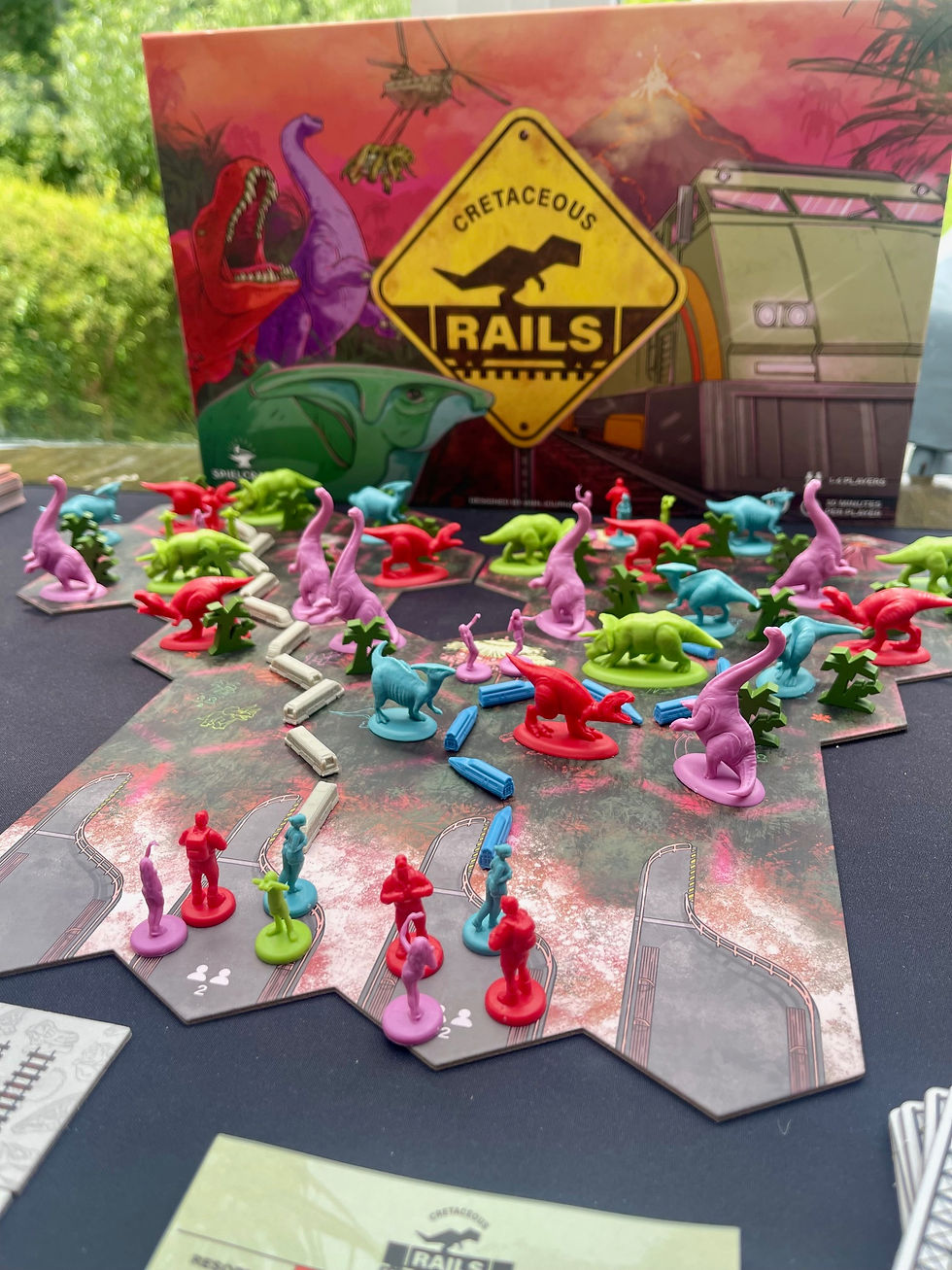 Cretaceous Rails Board Game Review