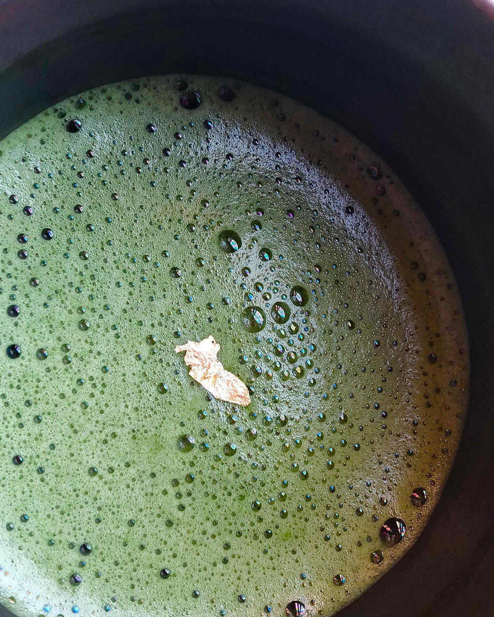 サムネイル： ピンク銀河のお抹茶