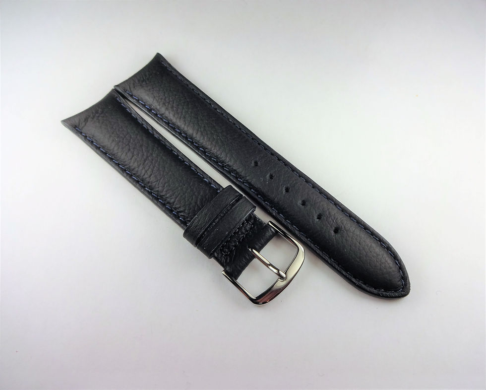 Bentley 20mm Blue Genuine Leather