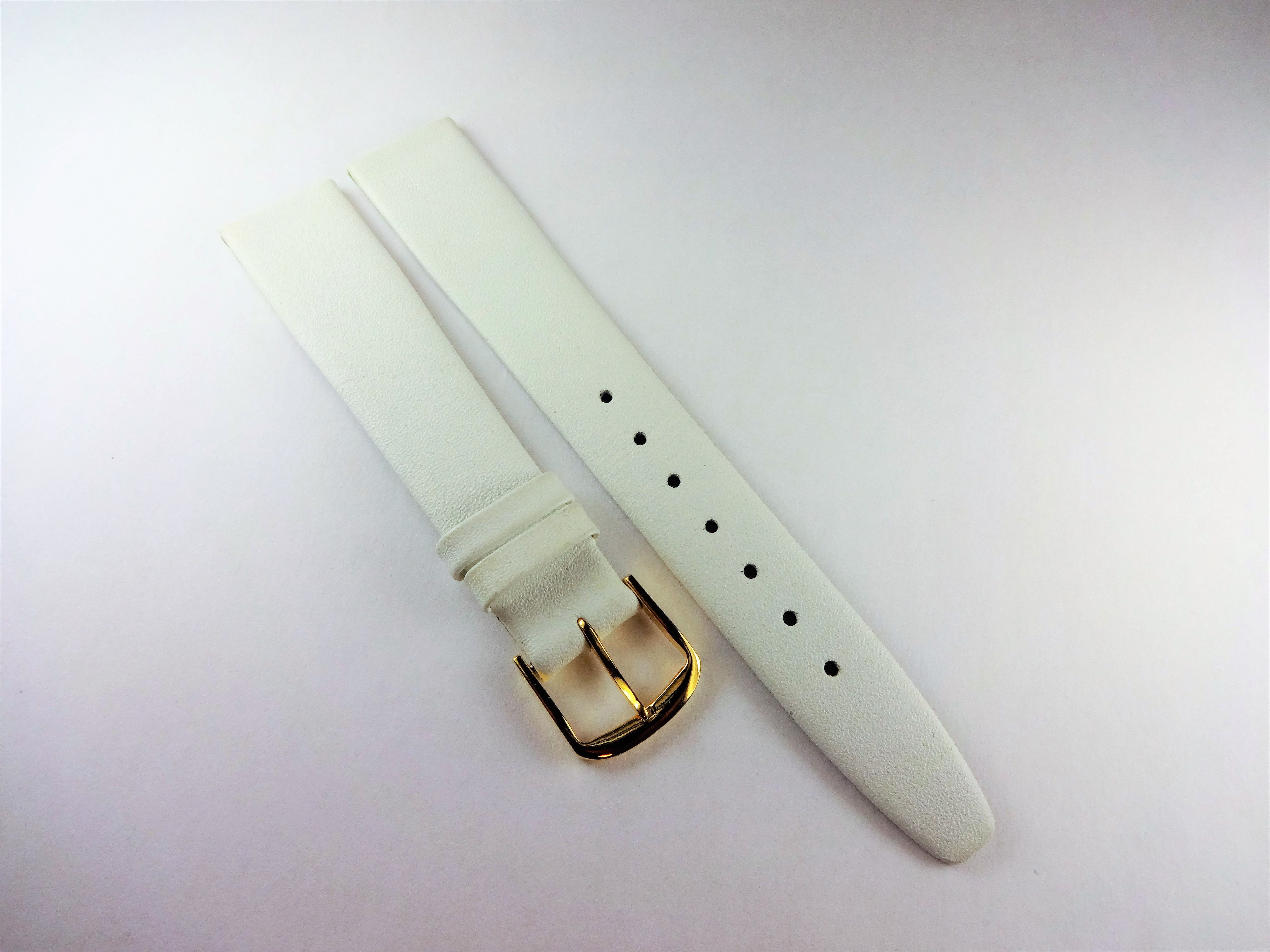 Replacement 16mm White Genuine Leather