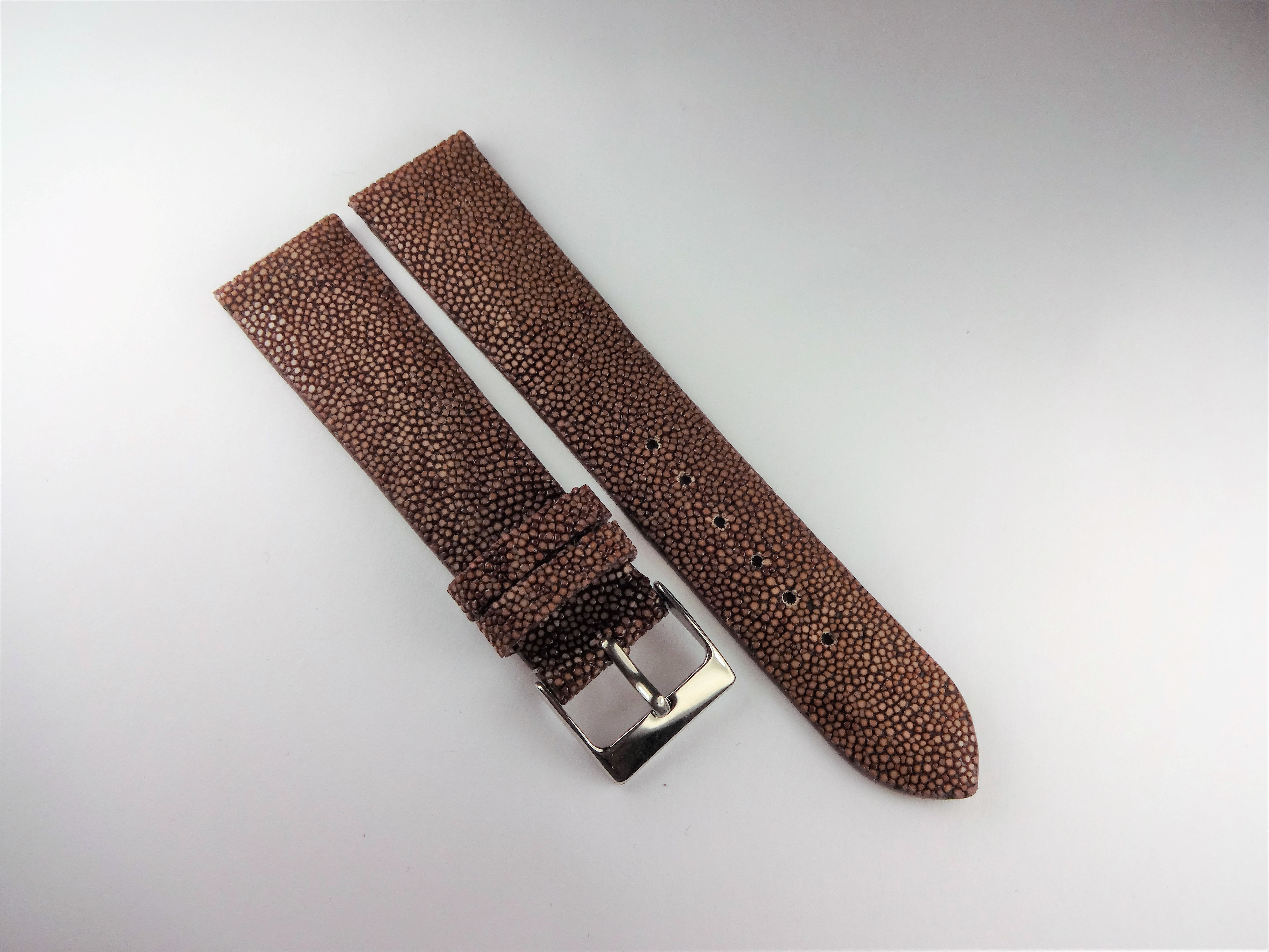 Replacement 20mm Brown Genuine Stingray