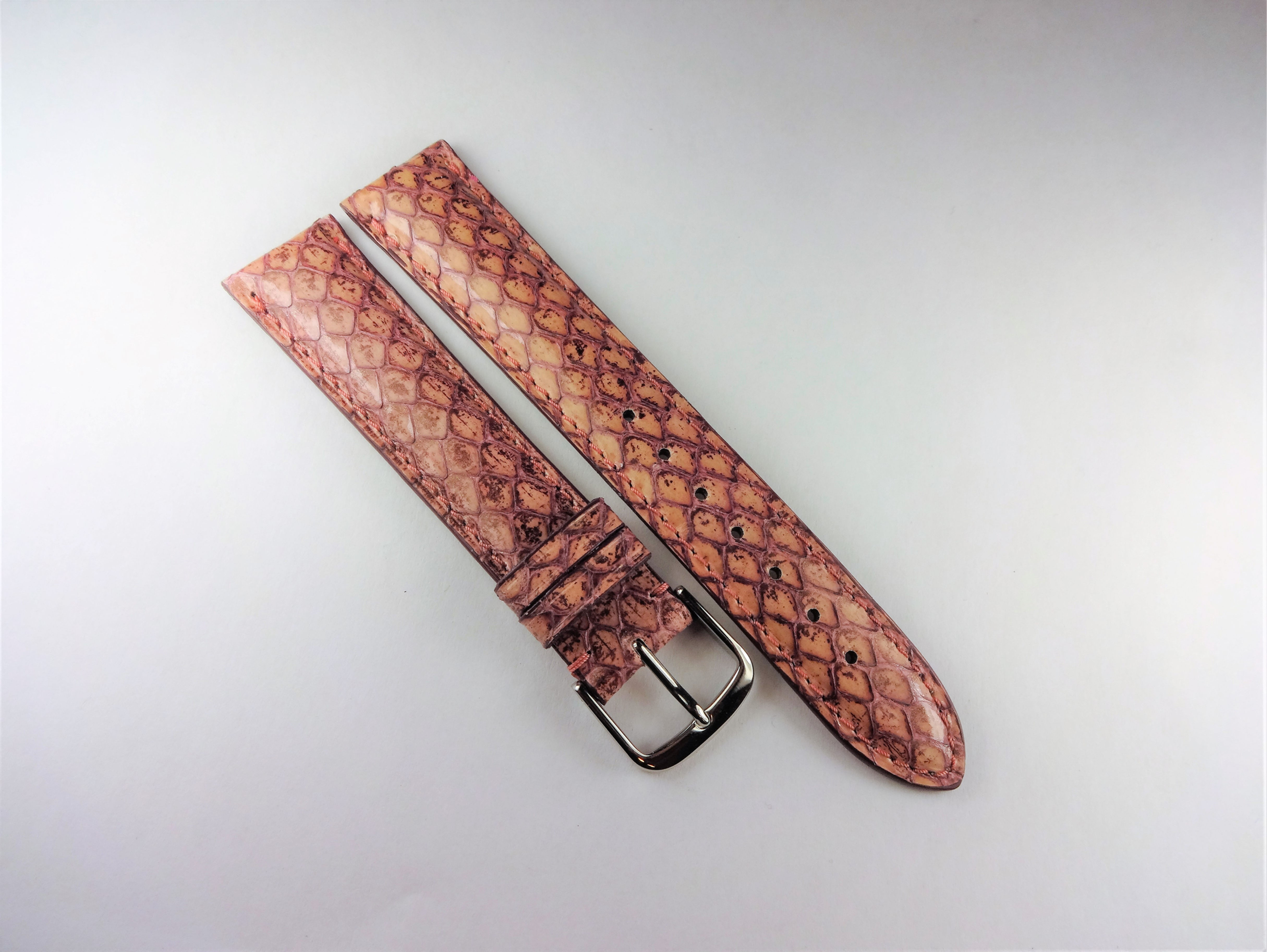 Replacement 18mm Purple Genuine Snakeskin