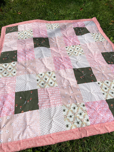 Bee Garden Baby Quilt