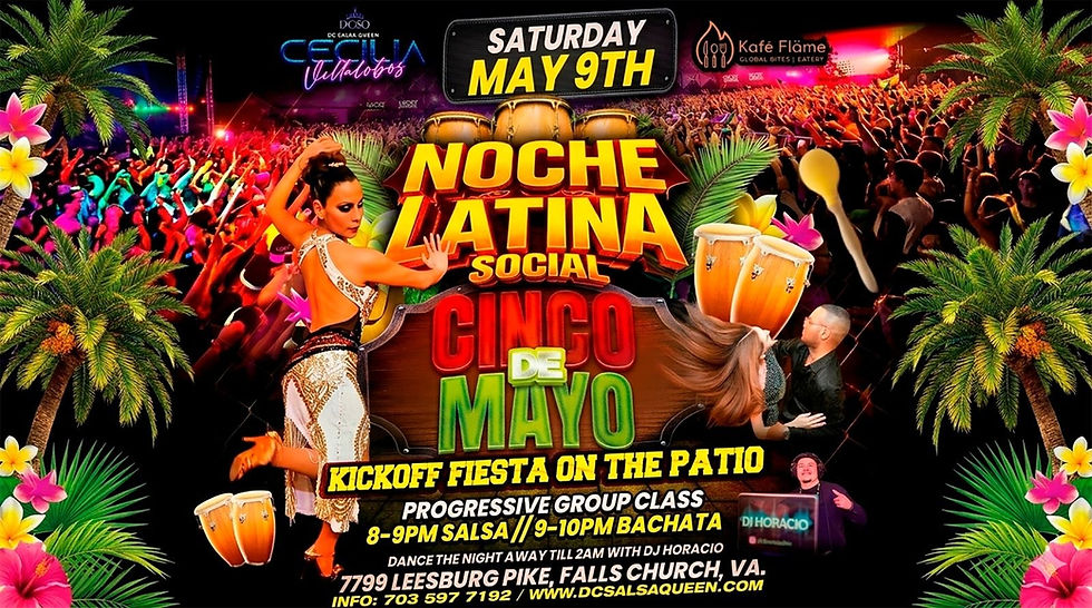 Noche Latina en Falls Church: Cinco de Mayo