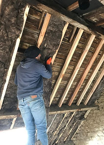 isolatie man alm construct werf renovatie