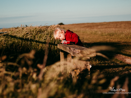 Beautiful evening walk at South Shields