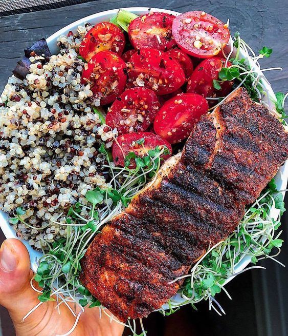 Buddha Bowl - Saumon Grillé