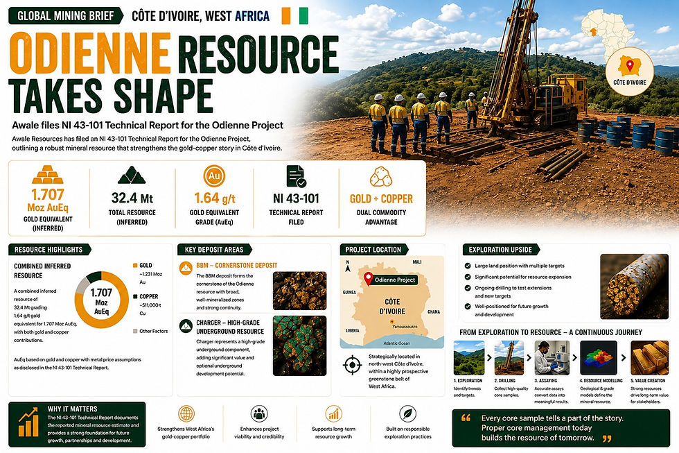 GLOBAL MINING BRIEF | CÔTE D'IVOIRE, WEST AFRICA