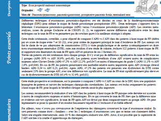 Dissection 010, décembre 2020 : Pancreaticjejunostomy With Externalized Stent vs Pancreaticogastros
