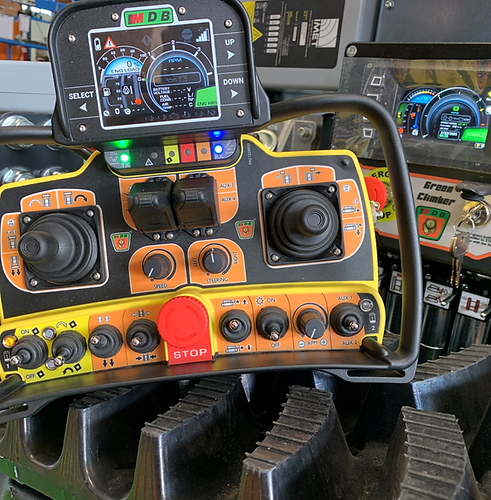 Remote Controlled slope mower