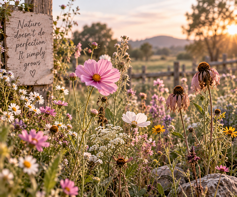 wildflower field