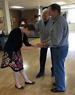 Father and daughter wedding dance lesson in Alexandria, VA with Gary Stephans instructor