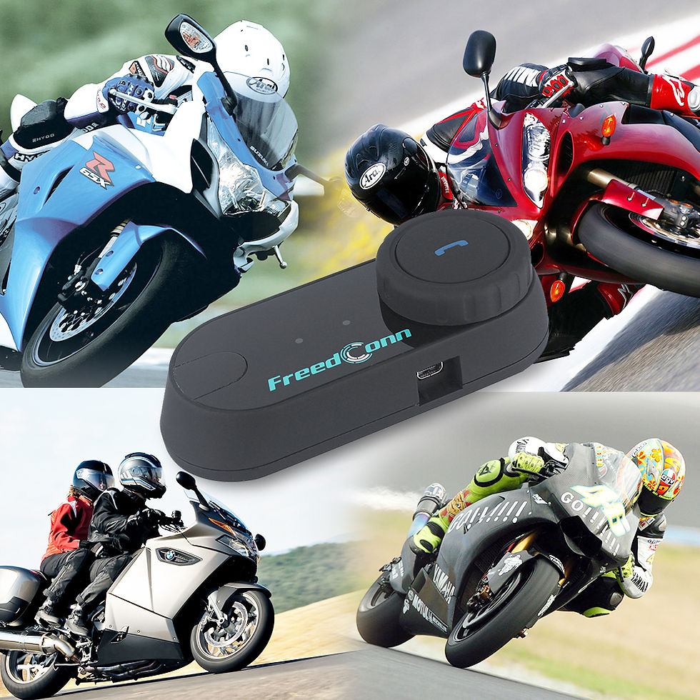 Thumbnail: FreedConn TCOM VB Motorcycle Helmet Intercom Bluetooth 5.0 Headset Headphone FM 