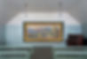 Sandwich, NH, Hist. Soc (former Grange) Grand Drape by Fred Quimby
