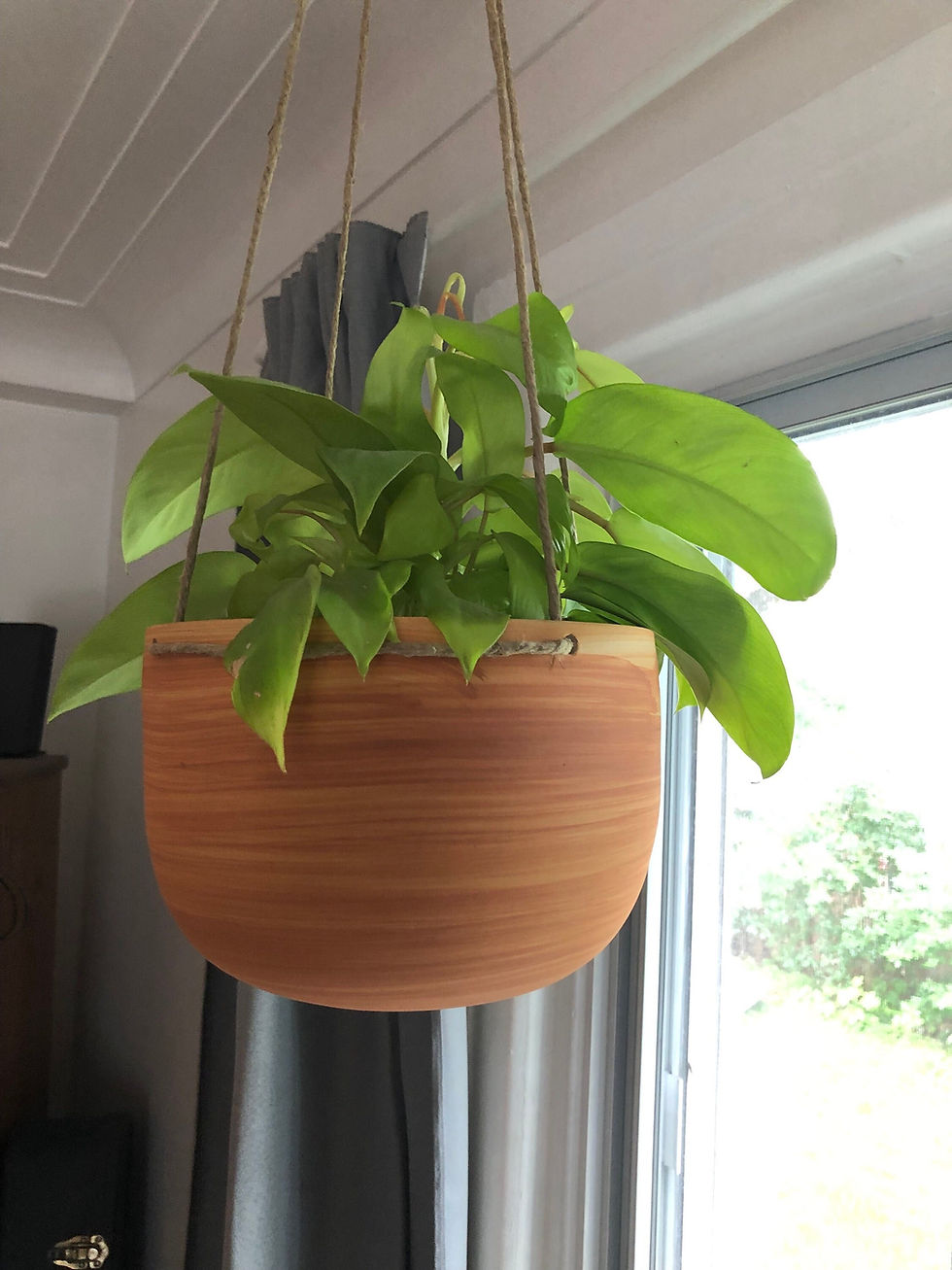 Hanging Ceramic Planter, Modern Pottery Planter, with or without drain 4 inch, 6