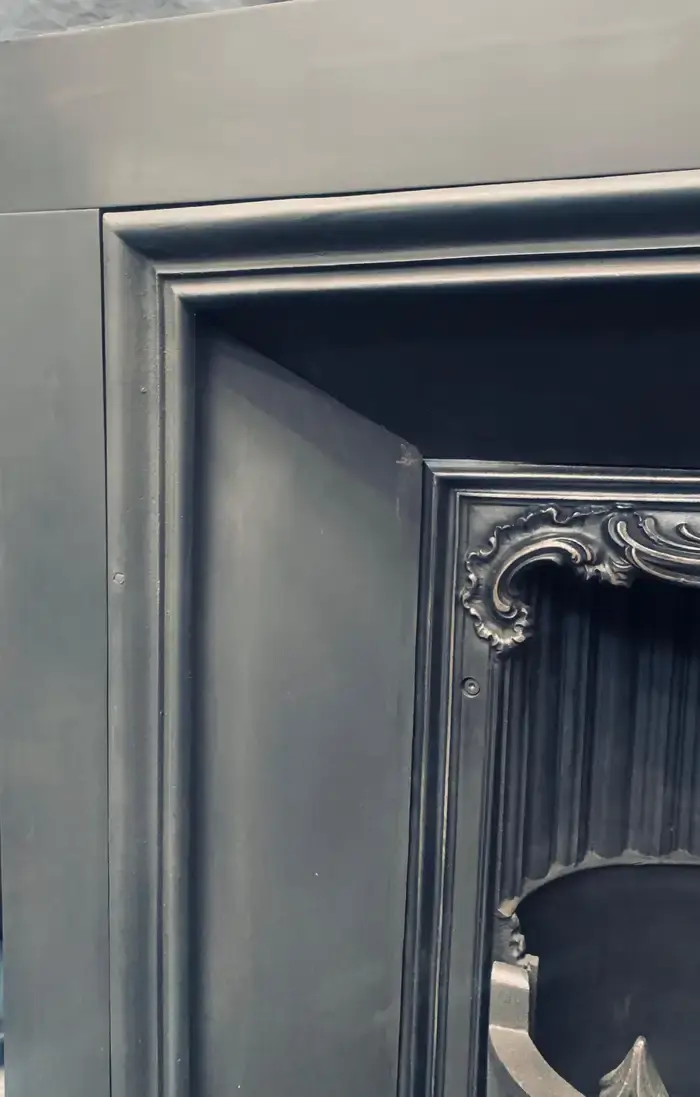 Thumbnail: Early Victorian 19th Century Scottish Cast Iron Fireplace Insert