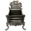 Thumbnail: Tall Period Cast Iron Rococo Style Fire Grate