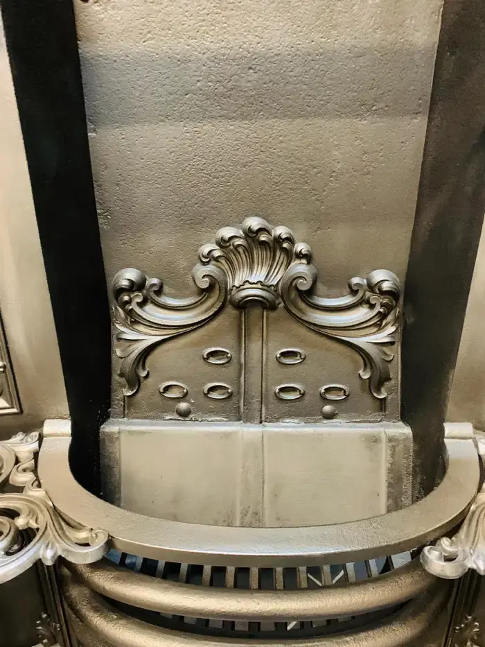 Thumbnail: Mid-19th Century Victorian Scottish Carron Hob Grate Cast Iron Fireplace Insert